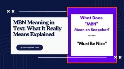 Chat Screenshots Decoded: Exactly What Mbn Means Across Tiktok and Snapchat