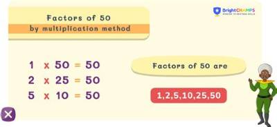 Complete Guide to Factors of 50: Definitions, Formulas, Solved Examples, and Faq