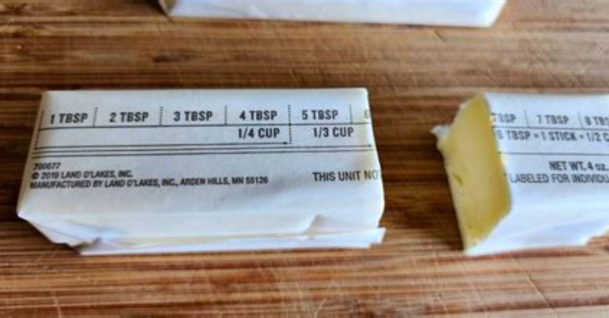 How Many Sticks of Butter Is 3 4 a Cup