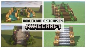 How to Build Stairs in Minecraft: Visual Guide to Recipe Shapes and Placements