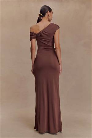 How to Style the Ashford Asymmetrical Slinky Maxi Dress for Any Event