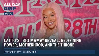 Inside Latto's 'Big Mama' Reveal: Album Bump Photos and Baby Arrival