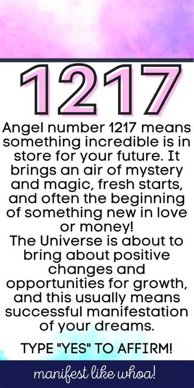 Is Angel Number 1217 a Sign of Good Luck? the Numerology Truth Revealed
