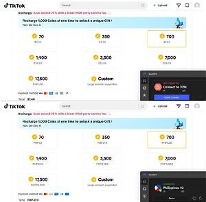 Is Cheap Tiktok Coin Recharging via Vpn Safe? Examining Account Ban Risks