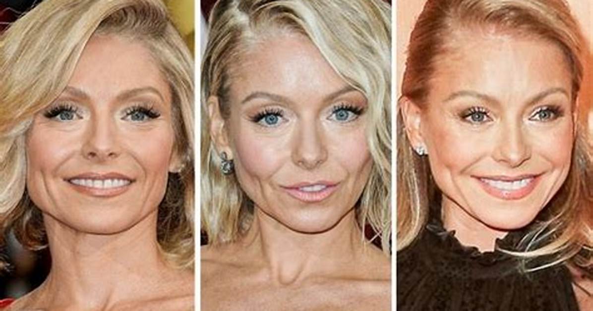 Kelly Ripa Before and After: the Photos Reigniting Plastic Surgery Speculation