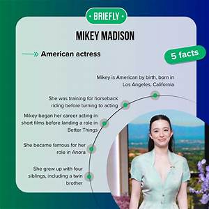 Mikey Madison's Real Heritage: the Truth Behind the 'Anora' Star's Family Roots