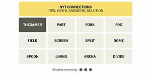 Nyt Connections July 6 Update: Hints, Answers, and the Rocket Skates Tile