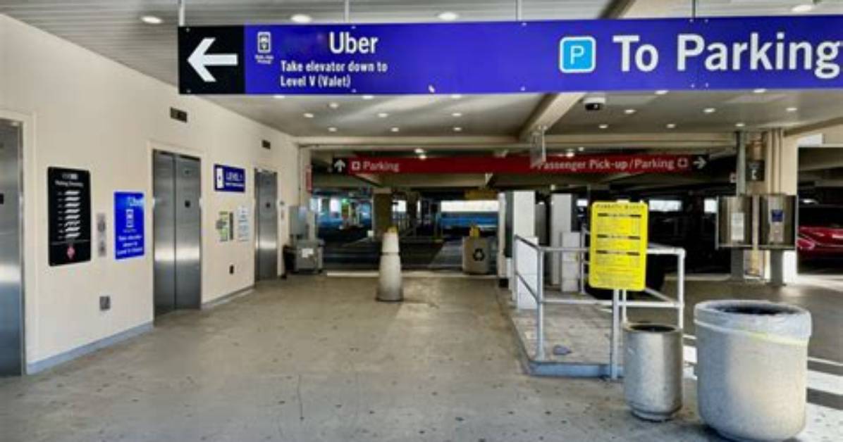 Reid Terminal 3 Uber Lyft Pick Up