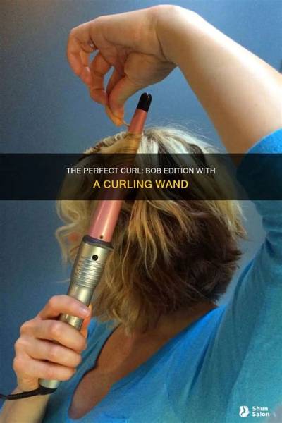 Stop Clamping Your Bob: the Curling Wand Technique Stylists Swear By