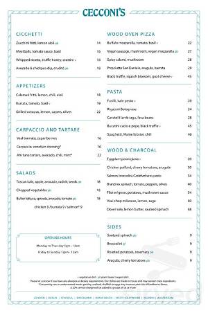 The Complete Cecconi's Dumbo Guide: Menus, Parking, Dress Code, and Booking Hacks