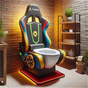 The Toilet Gaming Chair Myth Fact-Checked: Brand Pranks, Patents, and Bizarre Realities