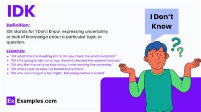 The Ultimate Explainer: What Does Idk Mean, How Do You Use It, and Who Is the Musician Idk?