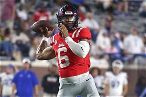 Trinidad Chambliss Spotlight: Ole Miss Qb Takes Center Stage Against Miami