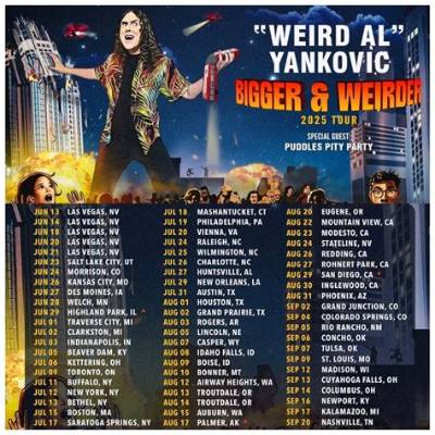 Weird Al Yankovic Health Update: Tour Dates, Live Sets, and Recent Projects