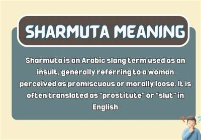 What Does Sharmuta Actually Mean? the Raw Truth Behind the Arabic Slur