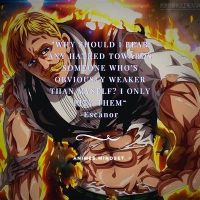 Why Escanor’s 'Why Would I Bear Any Hatred' Line Broke Anime History